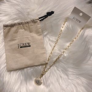 J.Crew Shell Pendant Necklace